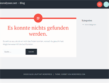 Tablet Screenshot of eurodyssee.net